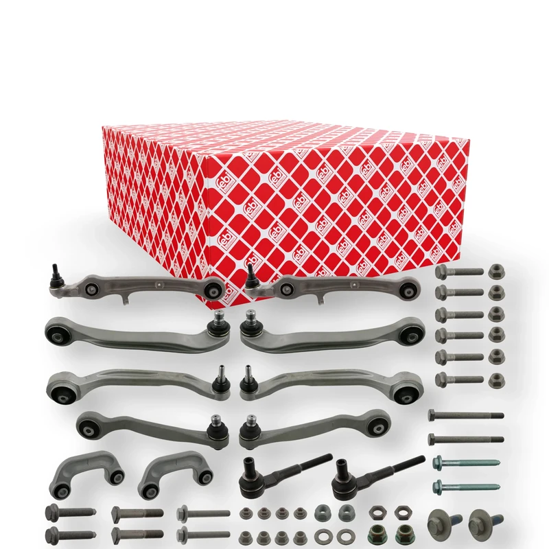 febi bilstein 48902 Control Arm Kit with stabiliser links, pack of one