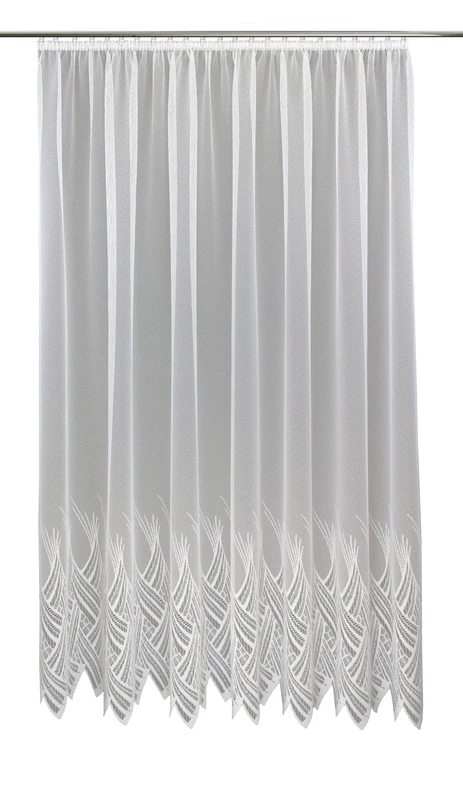 Anna Cortina Curtain, Window Treatments White Net Fabric, 125 x 750 cm