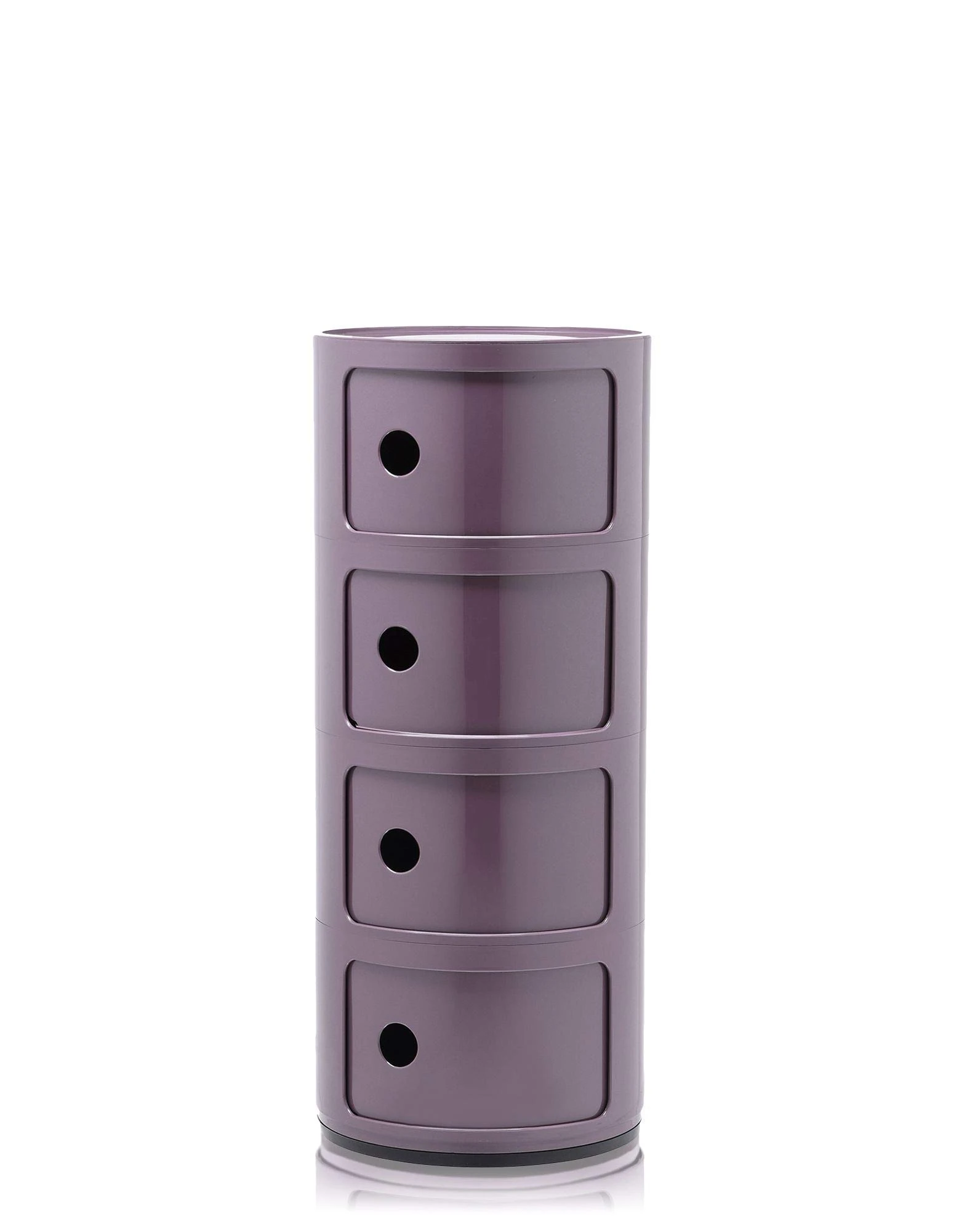 Kartell Componibili Furniture, Purple, 32x32x77 cm