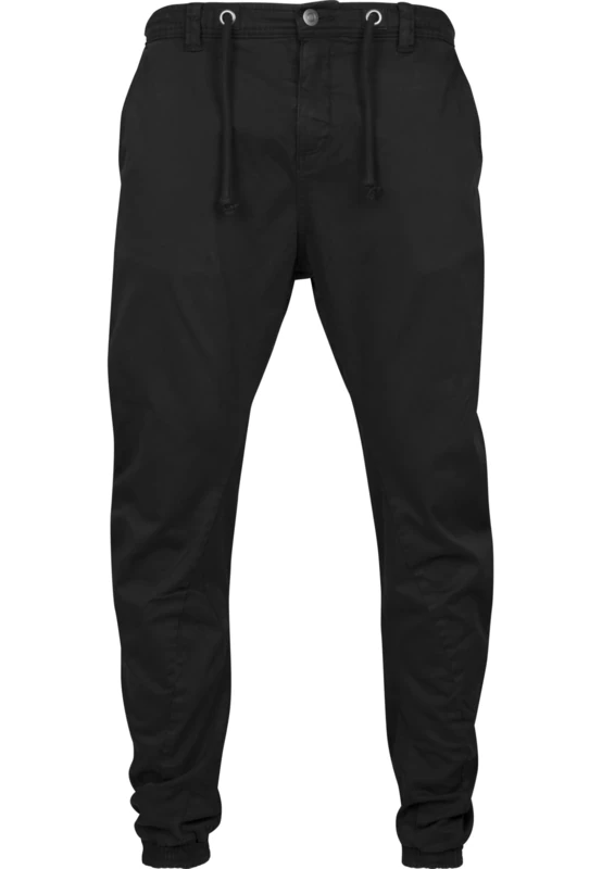 Urban Classics Men's Stretch Jogging Pants Sports Pants, Black , L