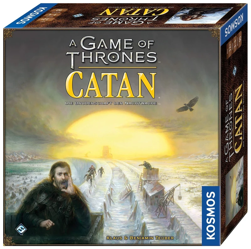 KOSMOS 694081 CATAN - A Game of Thrones, eigenständiges Spiel, deutsche Version, Gesellschaftsspiel ab 12 Jahre für 2-6 Personen, Strategiespiel, Brettspiel, Siedler von Catan