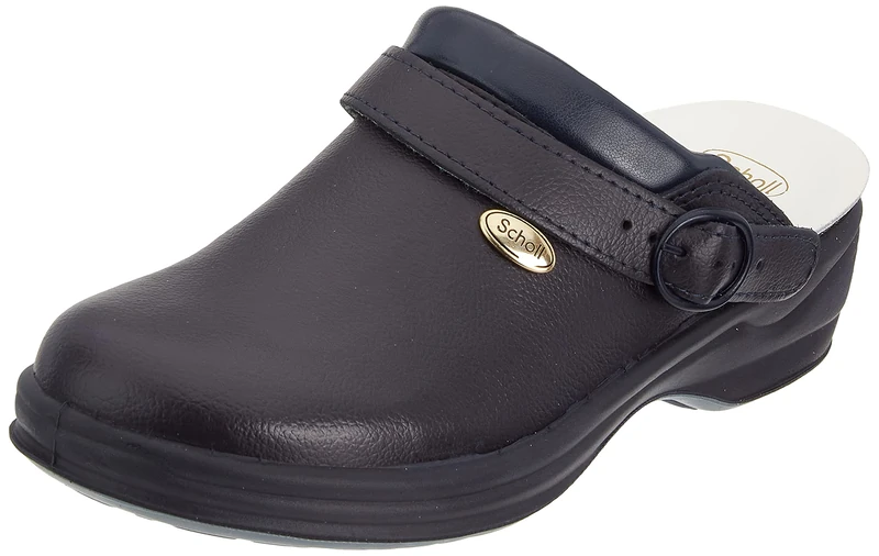 Scholl New Massage - Comfortable Women’s Slippers with Massage Insole and Adjustable Strap - Waterproof, Suitable for Home, Sea, Pool, Gym