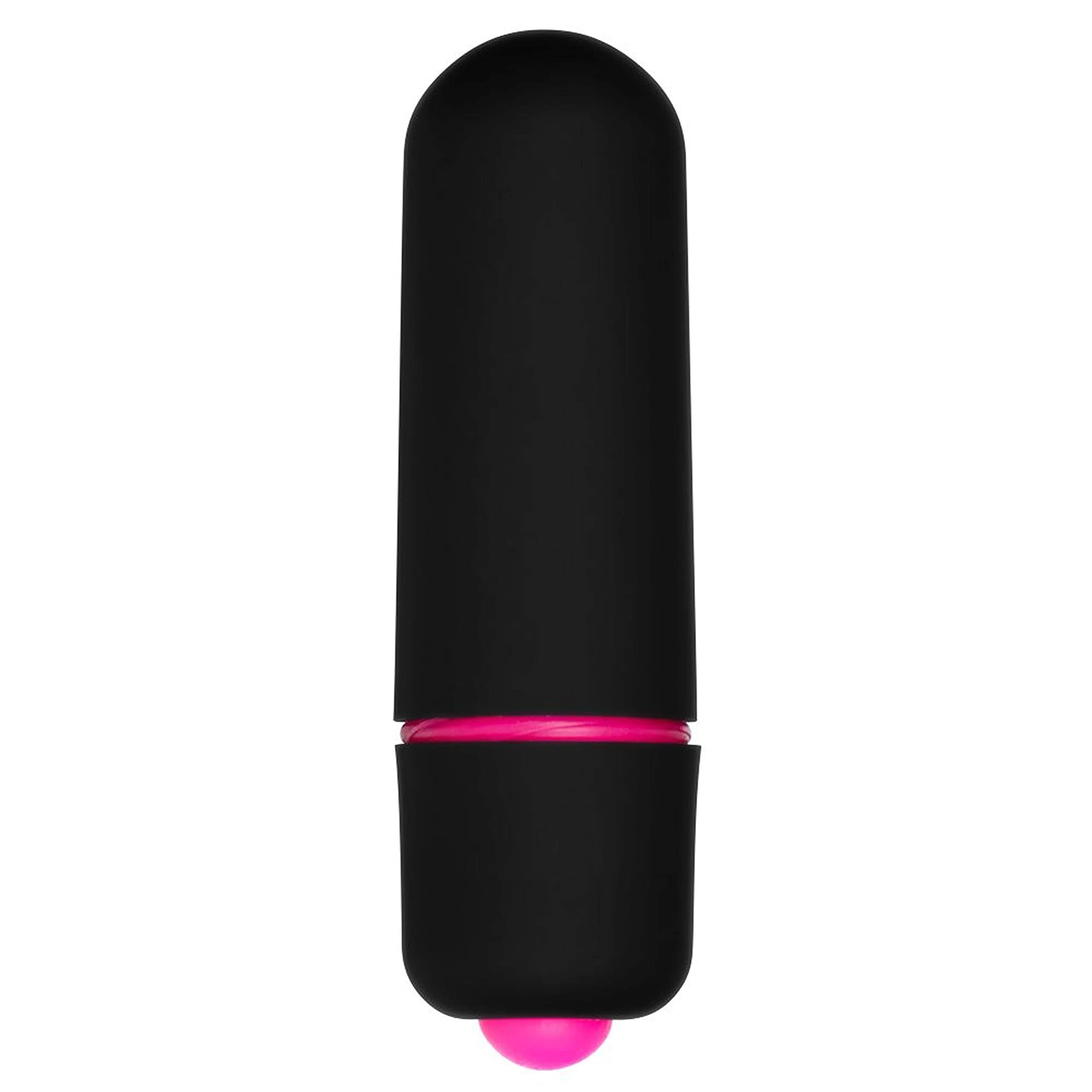 Me You Us Bliss Mini Bullet Vibrator – Discreet Pocket-Sized Clitoral Massager with 7 Vibration Modes – Waterproof Travel Vibrator with Batteries Included – Black