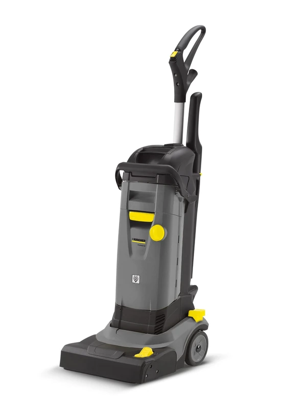 Kärcher - Commercial Floor Scrubber - BR 30/4 C - Walk-Behind Compact - With Roller Brush - Scrubs and Dries
