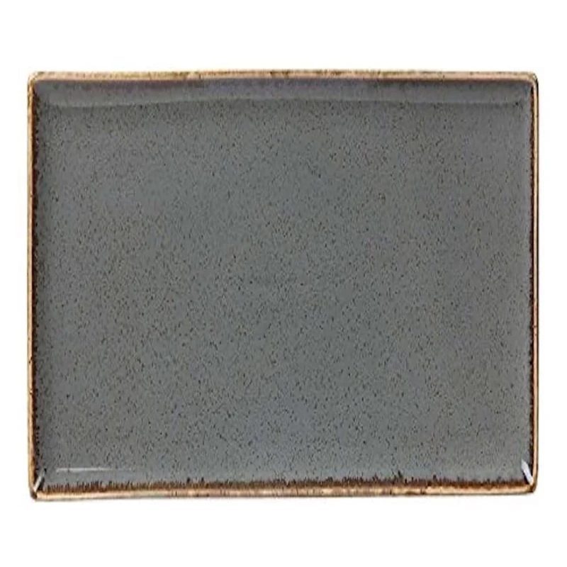Stalwart 358836RM Storm Rectangular Platter, 35 cm x 15.5 cm/13.75'' x 6'' (Pack of 6)