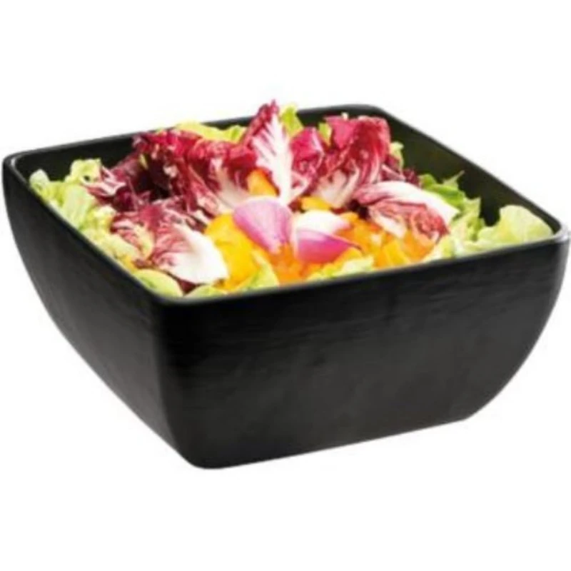 Stalwart M84245 Melamine ''Slate'' Bowl, 25 cm x 25 cm
