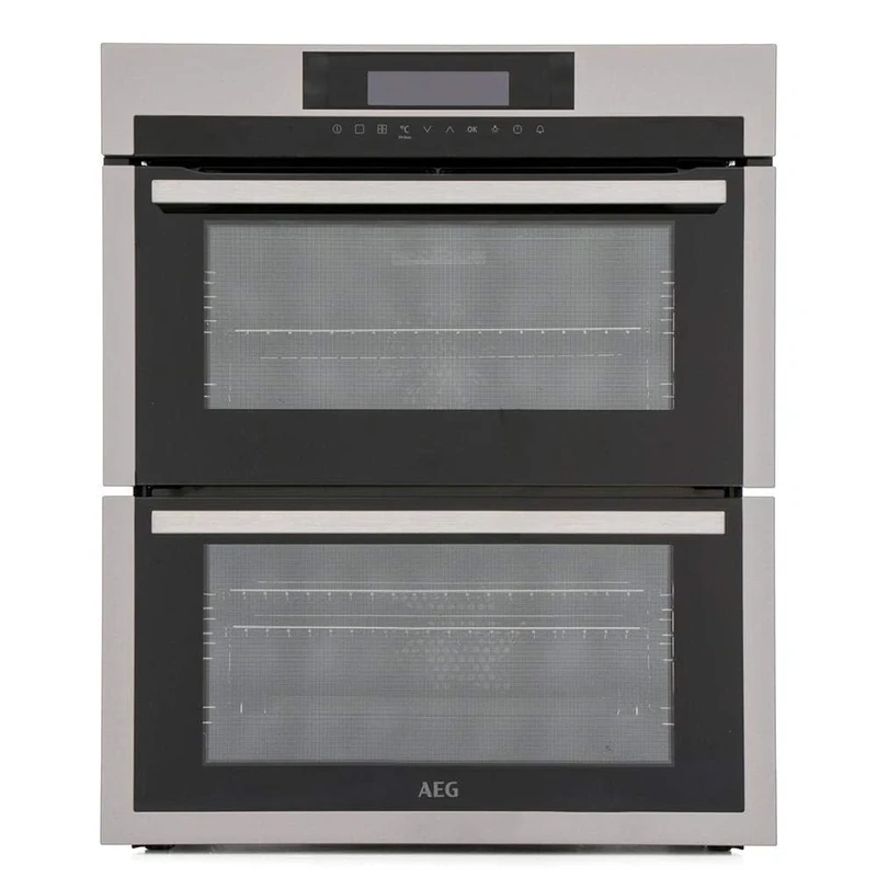 AEG 6000 SurroundCook Built Under Oven DUE731110M, 84L Combined Capacity, 59.4 cm, Multilevel Cooking, Antifingerprint Coating, Catalytic Cleaning, LCD Display, Child lock, Stainless Steel