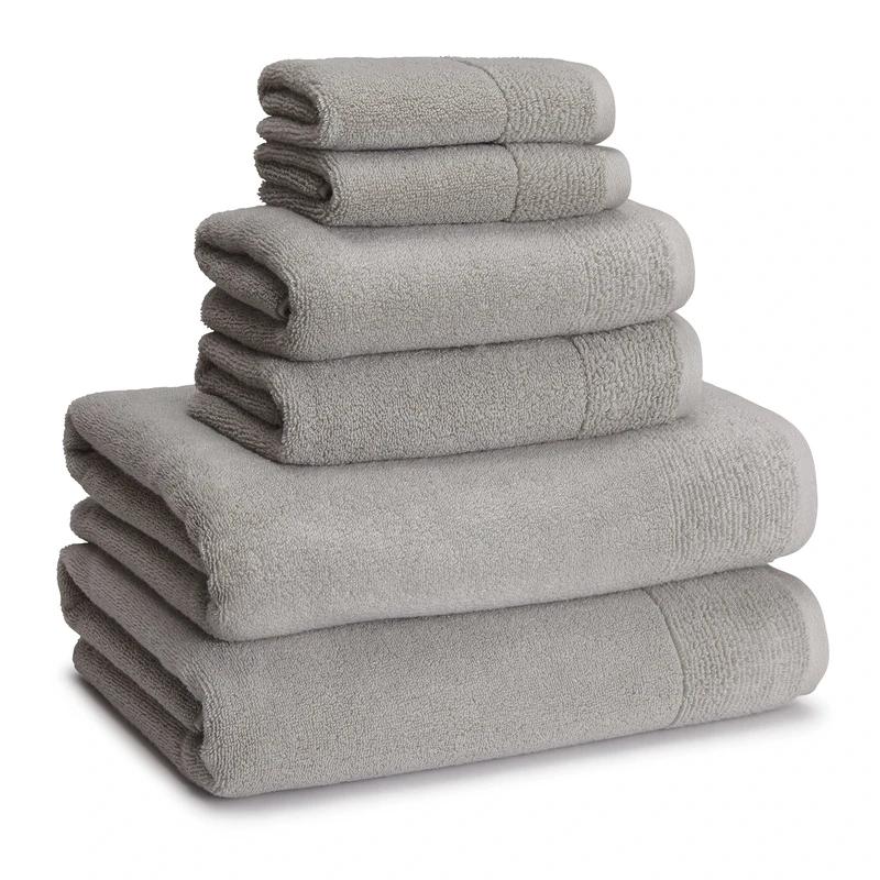 Kassatex KYT-256-DPG Kyoto Towel, Dolphin Grey