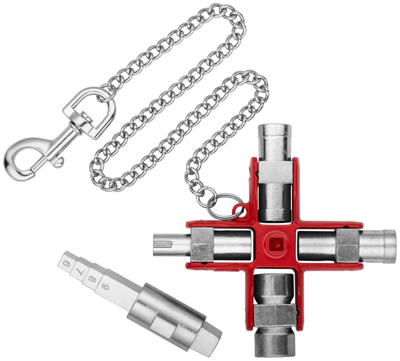KNIPEX Tools - Universal Key for Construction (001106V01) - Image 1
