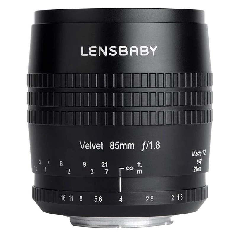 Lensbaby - Velvet 85 - for Fuji X - Soft and velvety - Perfect for macro and portraits - Glow effect