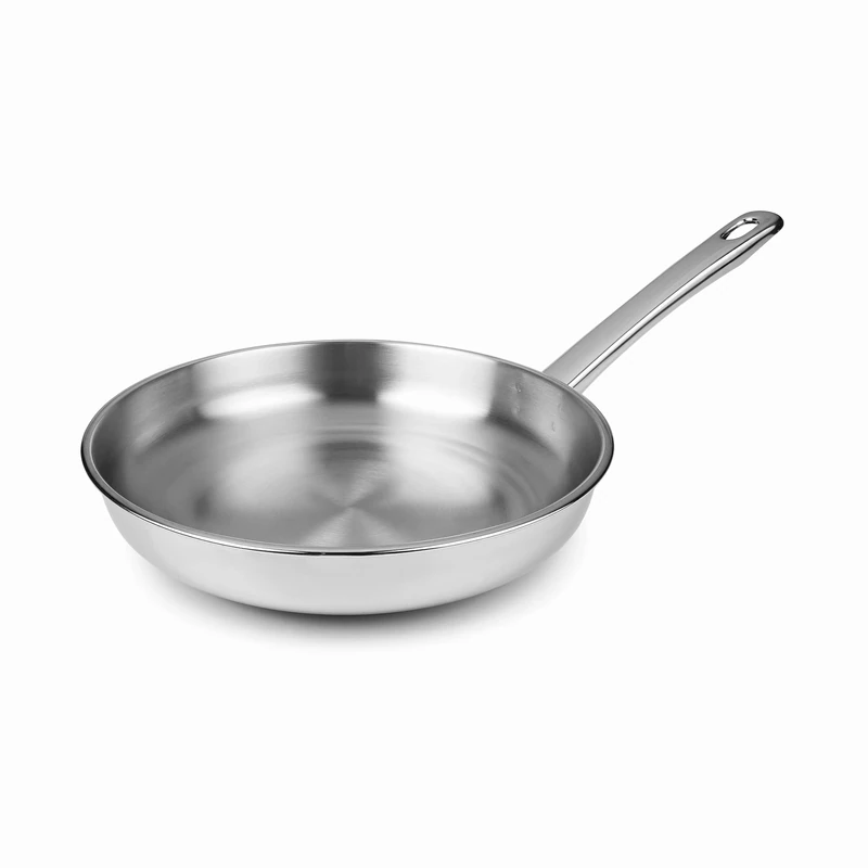 Lacor 40629 Vitrocor Frying Pan, 28 cm, Silver