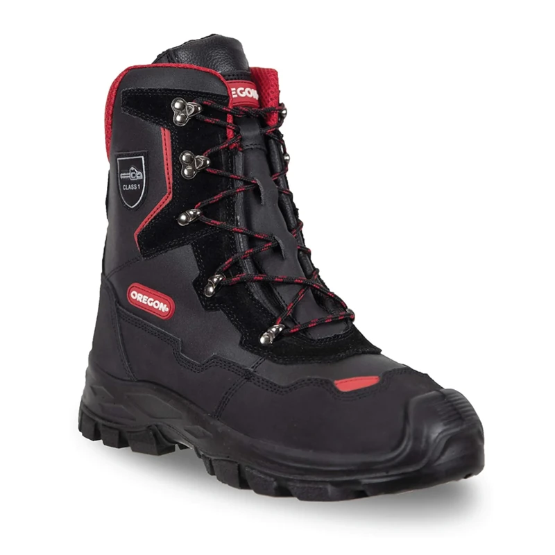 Oregon Yukon Class 1 Leather Chainsaw Protective Boot EU 45 - UK 10 1/2