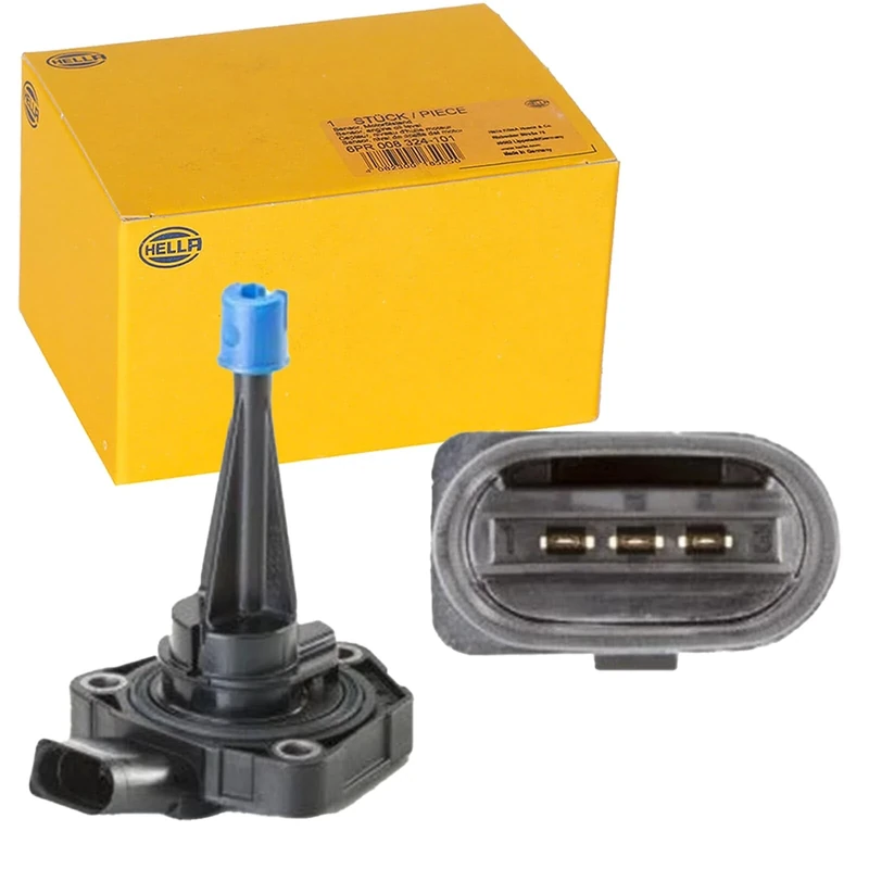 HELLA 6PR 013 680-071 Sensor, engine oil level - 3-pin connector - with seal
