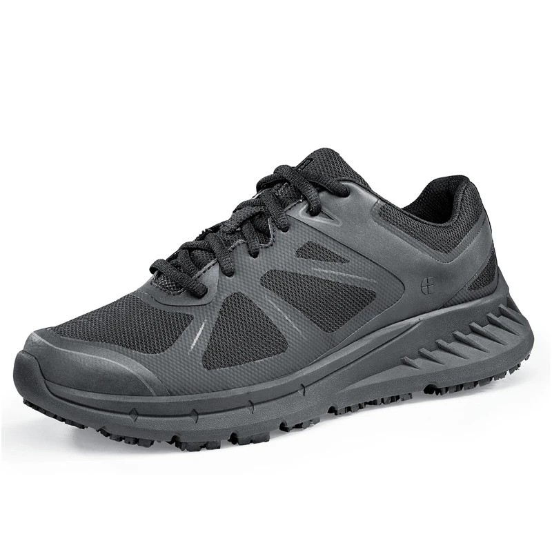Shoes for Crews Women's Slip-Resistant Work Sneakers – Comfortable, Lightweight, Breathable, Splash Protection, Safety Footwear – Ideal for Restaurant, Catering, Kitchen – Vitality II