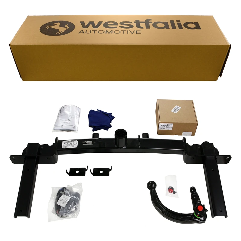 Westfalia Detachable Towbar for Vauxhall Mokka X (09/2016-10/2020) - Includes 13-pin Vehicle-specific Wiring Kit