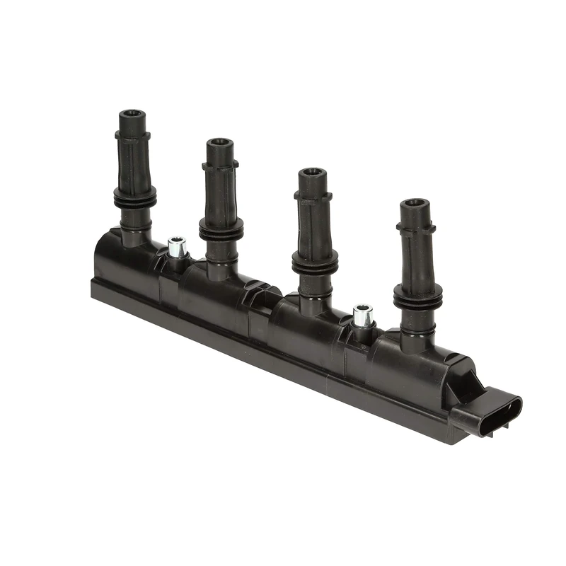 HELLA 5DA 358 000-871 Ignition Coil - 12V - 6-pin connector - Block Ignition Coil - Bolted