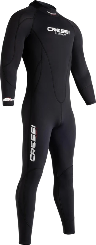 Cressi Men Summer - Neoprene 2.5 mm Wetsuit - Black, S
