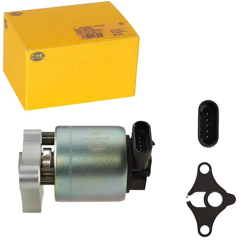 HELLA 6NU 010 171-611 EGR Valve - Electronic - 5-pin connector - with seal