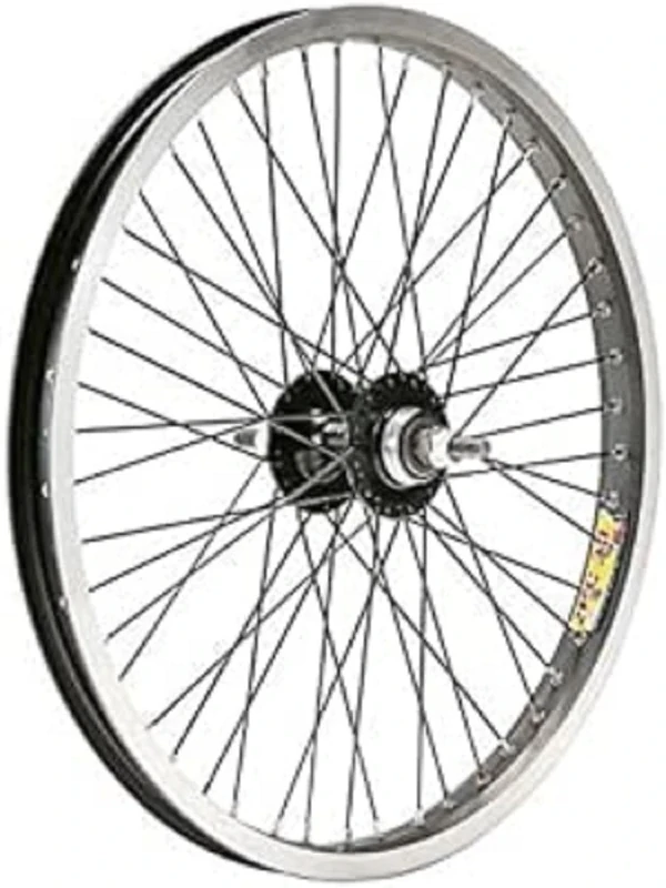 Gurpil 64238 BMX rear wheel, 20 x 2.125, aluminium spool, 9.5-48 axis.