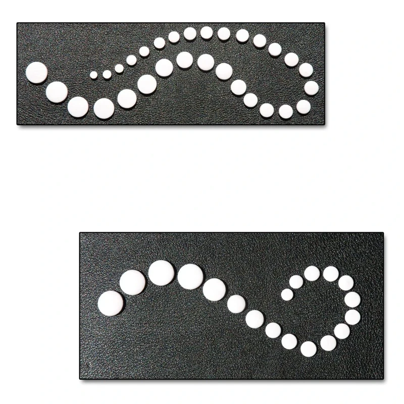 50 Leather Pads for Clarinet (Boehm + German Key System) - Universal Pad Set - Soundman® Leather Pads for Clarinets 50 pcs