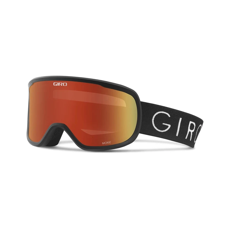 Giro Girrj Women Moxie Snow Goggles - Black - Amber Scarlet & Yellow Lenses, Small/Medium F