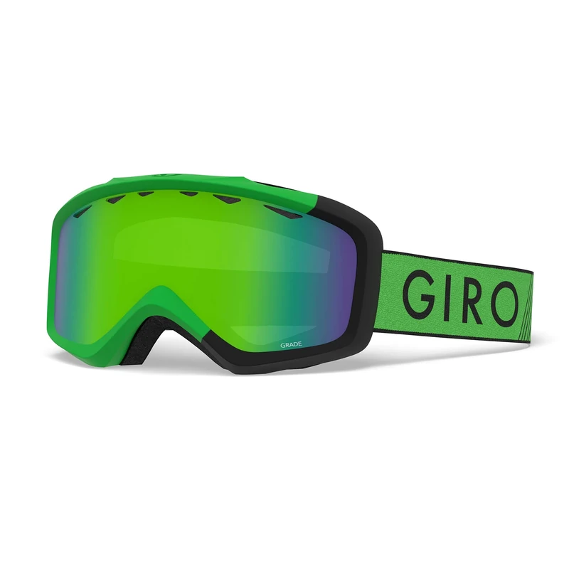 Giro GIRRJ Women Grade Youth Snow Goggles - Bright Green/Black Zoom Lg, One Size