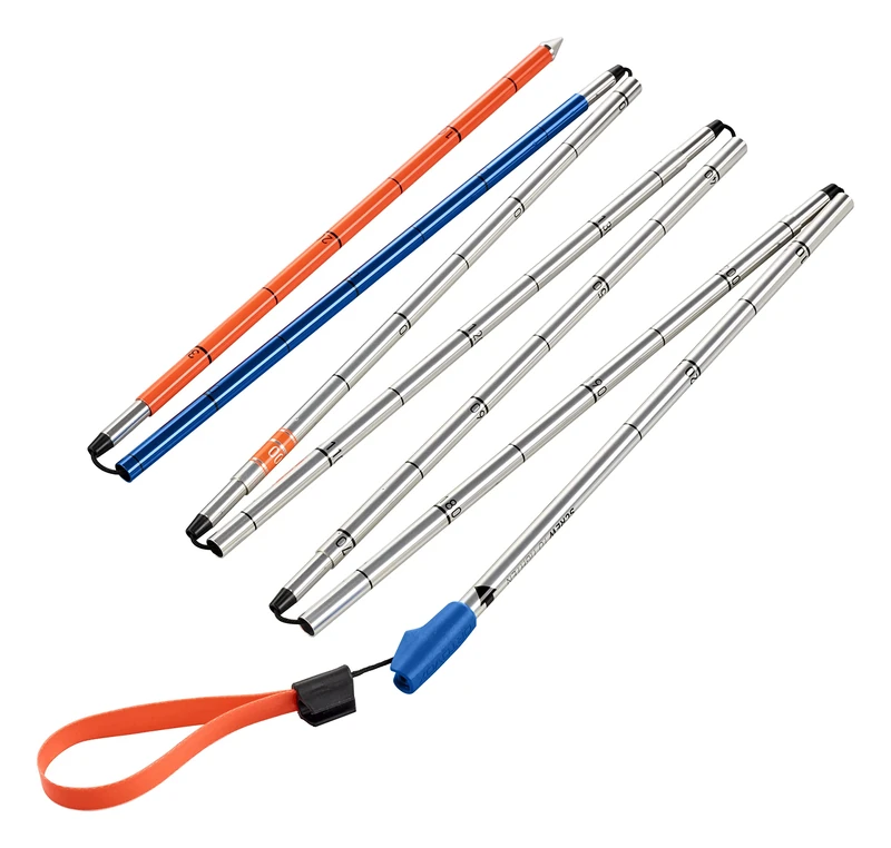 ORTOVOX Unisex Adult Probe Aluminium 240 Light Avalanche Probe, Silver, 240 cm