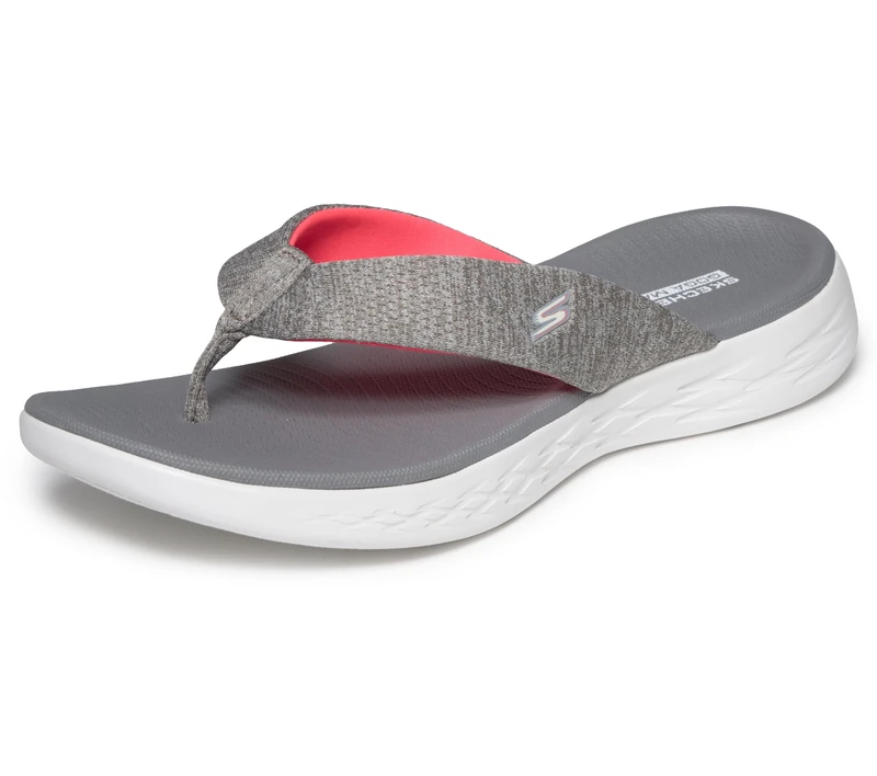 Skechers 15304 On The Go 600 - Preferred Colour: Grey/Pink, Size: UK