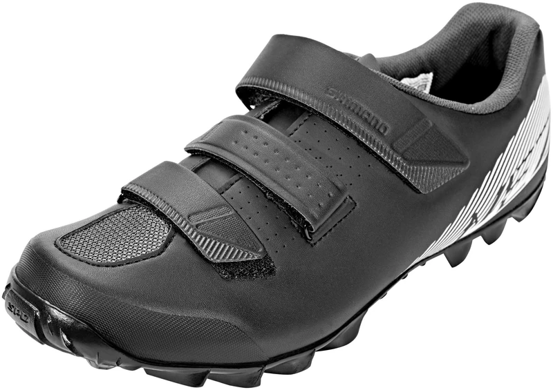Shimano Men ME200 SPD MTB Cycling Shoe - Black/Green, Size EU 45