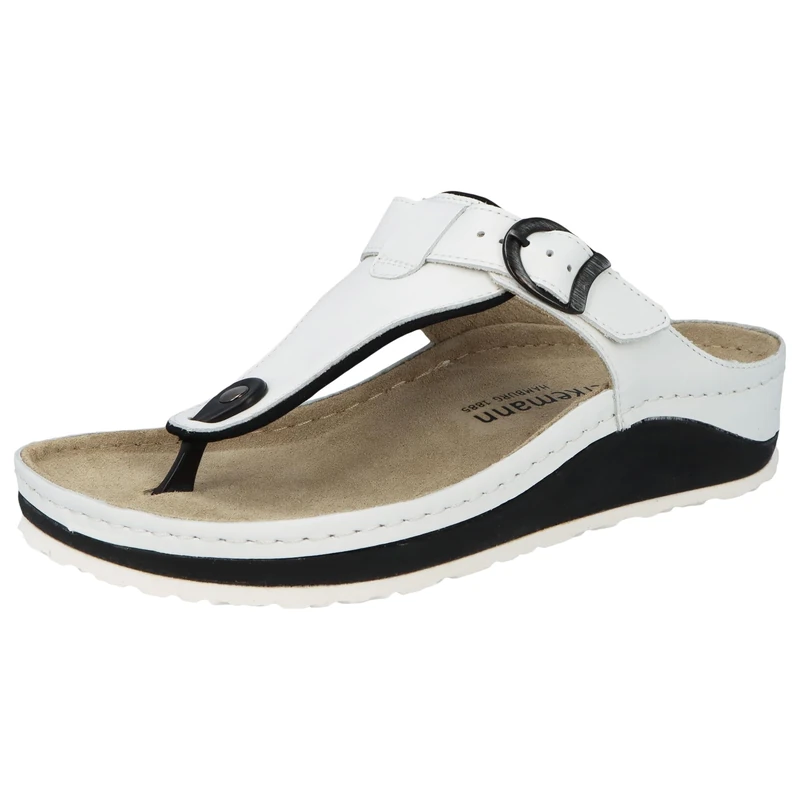 Berkemann Mila Women's Mules, White 100, 3.5 UK