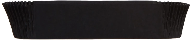 DECORA 0339765 CF. 800 Black Eclair Baking Cups 135X35XH25 MM, Carta da Forno, Multicolour