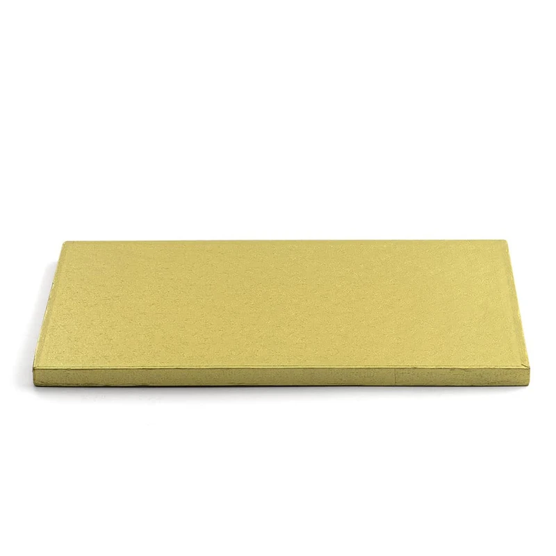 DECORA 0931710 Gold Oblong CAKEBOARD CM 40X60X1,2 H