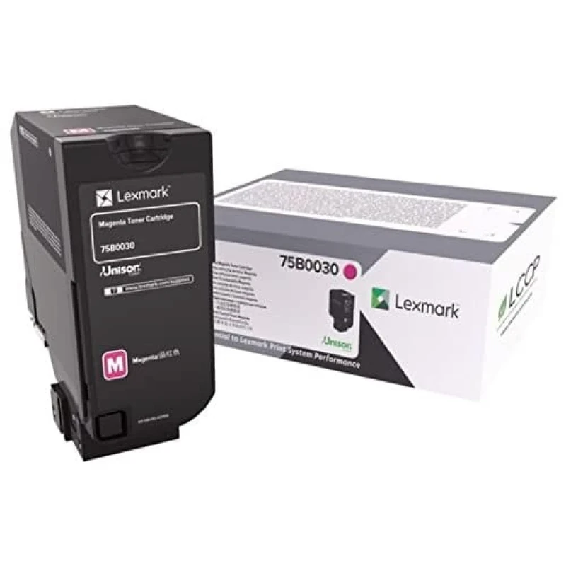 Lexmark 75B0030 Compatible with CS727 Toner Magenta 10,000 Pages