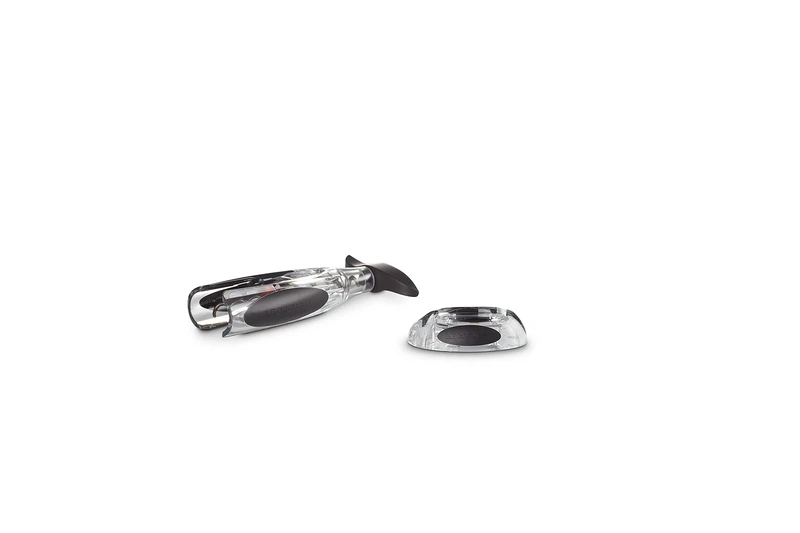 Le Creuset Corkscrew and Foil Cutter, Wine Accessories Gift Set, GS 200 Table Model, Crystal, 59062012607461