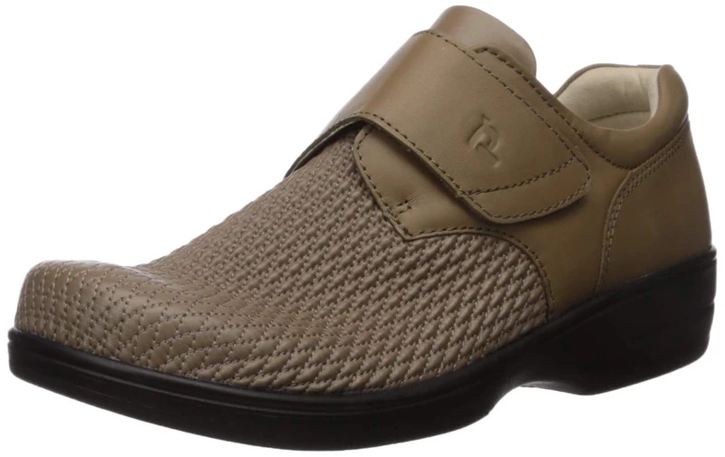 Propét Women's Olivia Oxford Flat, Taupe, 9 UK