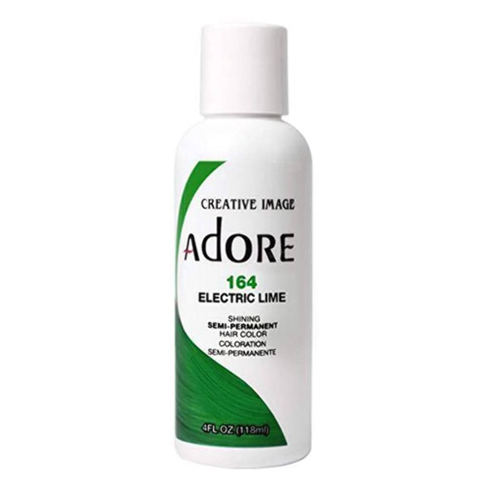 Adore Shining Semi Permanent Hair Colour, 164 Electric Lime