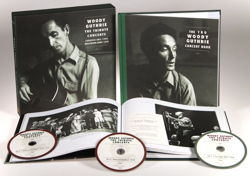 Woody Guthrie Tribute Concerts (3CD+2 Books)