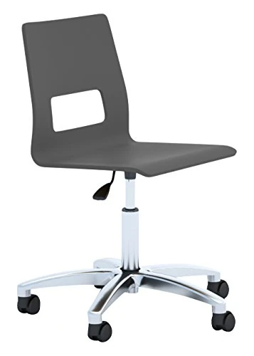 The Four Leaf Clover Group Celsius Swivel Chair, Wood, Anthracite, 62 x 62 x 94 cm - Image 1