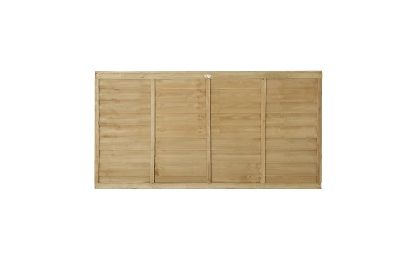 Forest Garden 6ft x 3ft (1.83m x 0.91m) Pressure Treated Superlap Fence Panel (Pack of 6)
