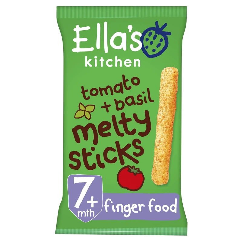 Ella's Kitchen Tomato and Basil Melty Sticks, 16g