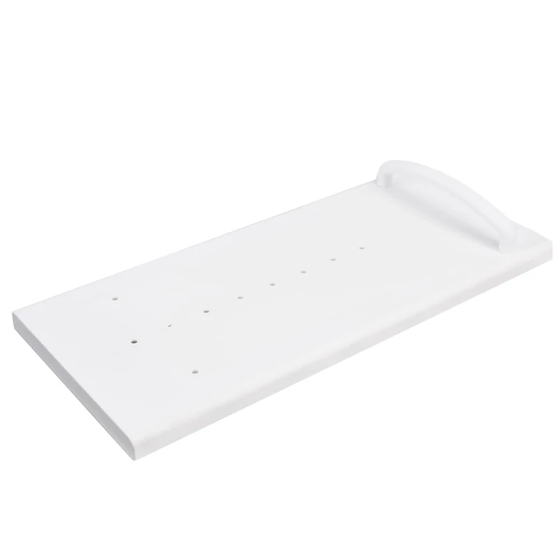 NRS Healthcare Myco Adjustable Bath/Shower Board, 66 - 76 cm with Handle