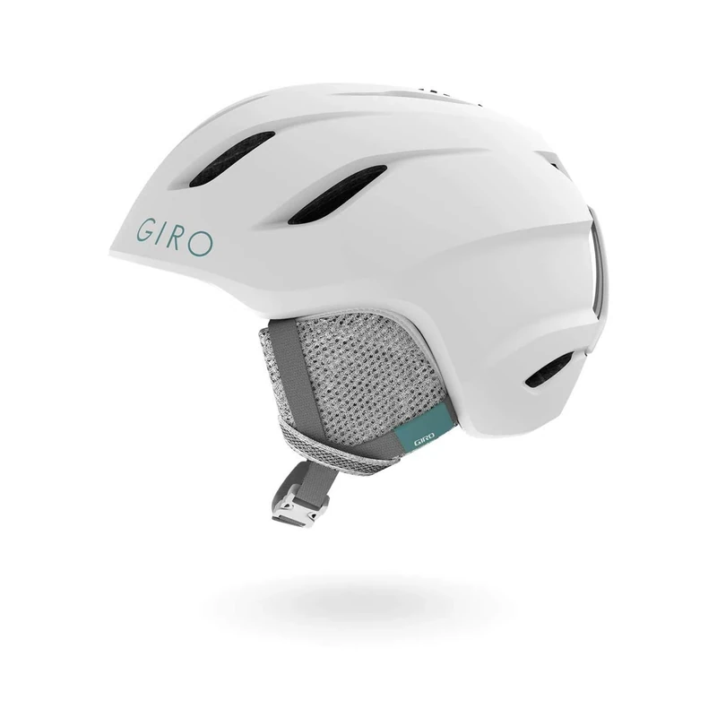 Giro GIRRJ Nine Jr Youth Snow Helmet - Matt White, M 55.5-59cm