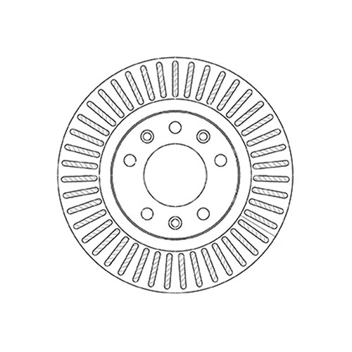 Borg & Beck BBD5357 Brake Disc Pair To Fit Peugeot 308 II 09/13-