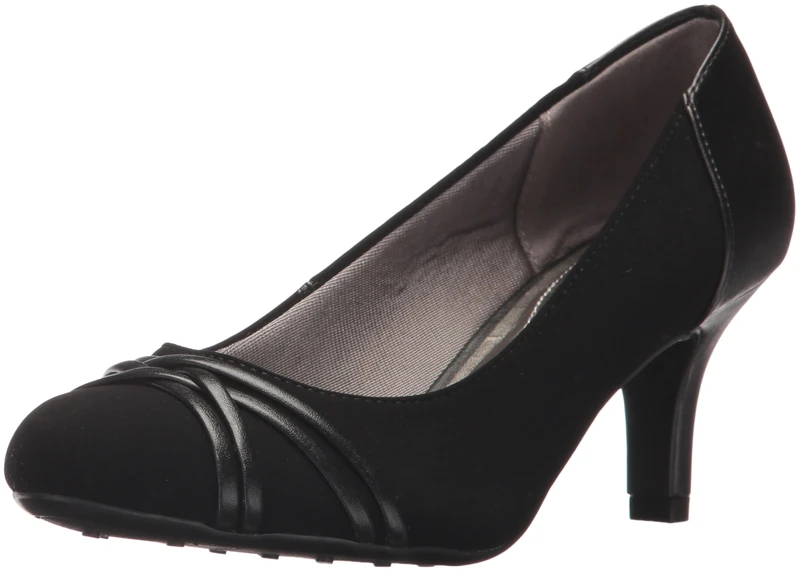 LifeStride Women's Pascal Dress Pump, Black, 3.5 UK