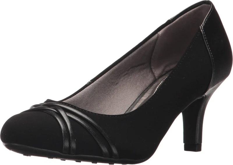 LifeStride Women's, Pascal Pump, Black, 8.5 Wide