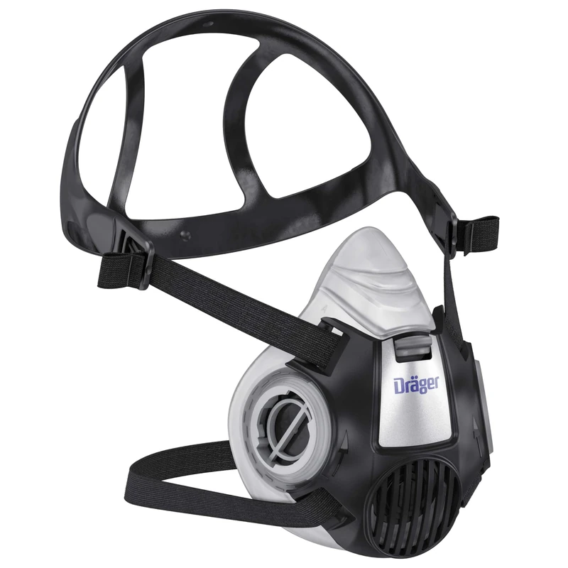 Dräger X-plore 3300 Half Mask Respirator (No Filter) | Reusable Dust Mask | Size L