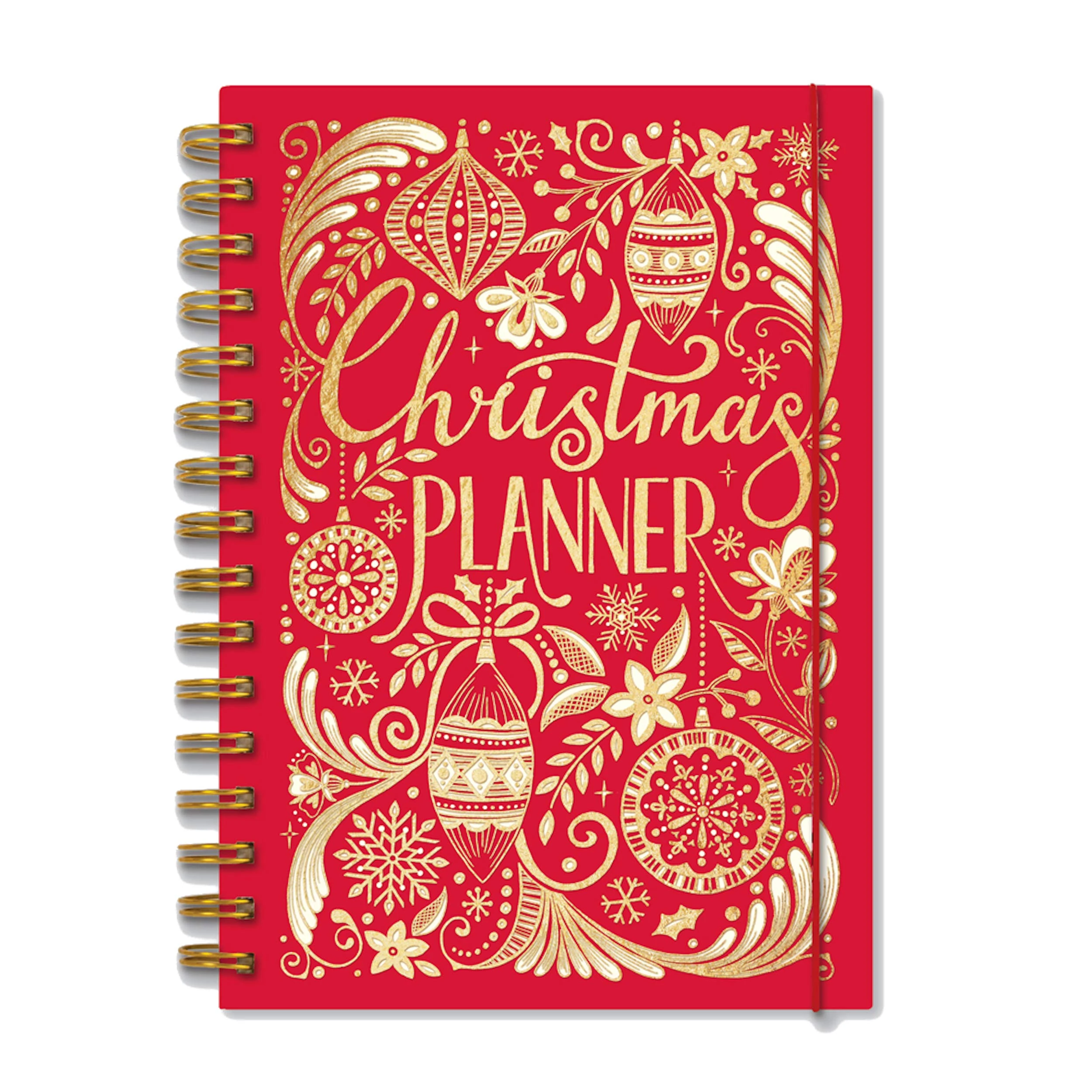 Rachel Ellen A5 Christmas Organiser Book - 5 Year Planner