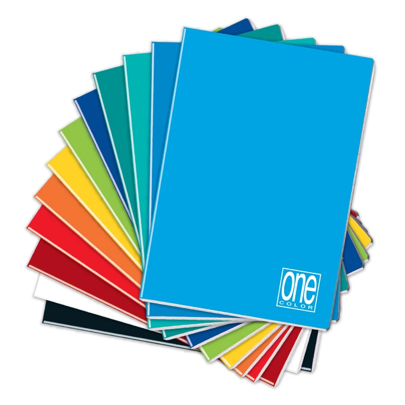 Blasetti - 10 Maxi Notebooks One Color with Jolly Page - BCO (White)