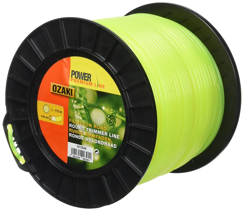 Ozaki GreenStar 14019 Spool Nylon Round Wire 4.5 mm - Black