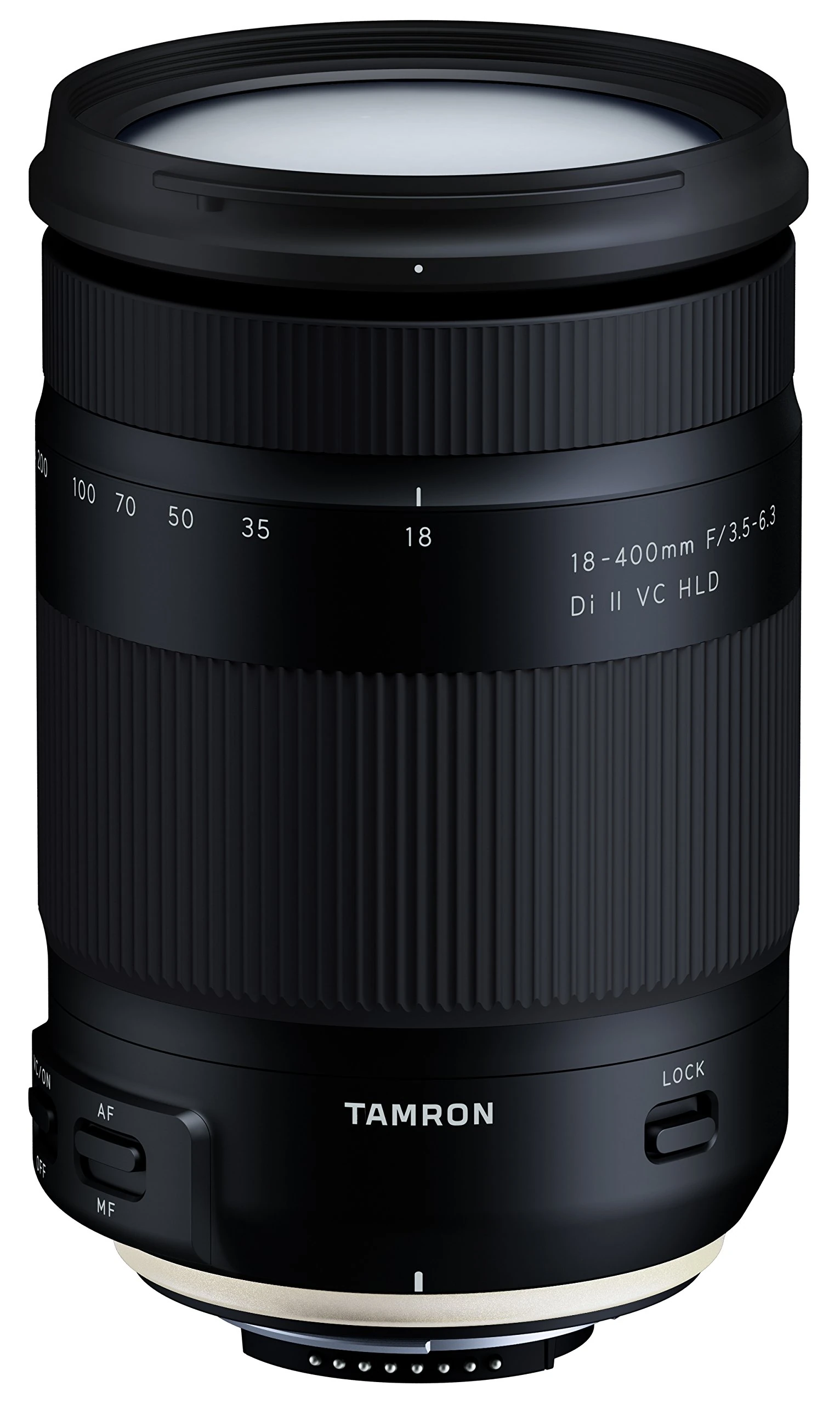 Tamron B028N 18 - 400 mm f3.5-6.3 Di II VC HLD Lens for Nikon - Black
